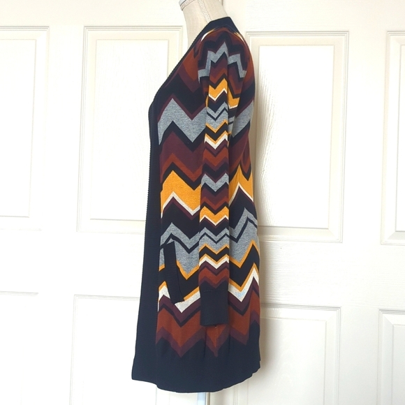 Missoni Open Front Zig Zag Cardigan - Picture 7 of 9